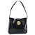 Céline Borsa a Spalla CELINE Smalto Nero Oro Auth ep12376 D'oro