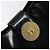 Céline Borsa a Spalla CELINE Smalto Nero Oro Auth ep12376 D'oro - vista 14