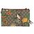 Gucci Borsa a fiori GG Supreme Bengal Tiger in PVC beige e oro 454111 Auth 154913SAM D'oro - vista 3