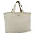 Borsa Tote PRADA Nylon Beige Argento Auth bs31362