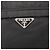 Sac à épaule PRADA en nylon noir argent authentique 151729 Argenté - vue 14