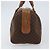 Céline Bolsa de mão em lona Macadam CELINE em couro PVC marrom e dourado Auth ka572 - vista 5