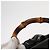 Borsa a corpo in pelle Gucci Bamboo nera e oro 003 2113 0036 Auth ka581 Nero D'oro - vista 8