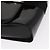 Borsa a Spalla Vala in Nylon Smaltato Nero e Argento di Salvatore Ferragamo Auth bs31354 - vista 10