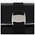 Borsa a Spalla Vala in Nylon Smaltato Nero e Argento di Salvatore Ferragamo Auth bs31354 - vista 14