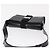 Borsa a Spalla Vala in Nylon Smaltato Nero e Argento di Salvatore Ferragamo Auth bs31354 - vista 6