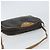 Christian Dior Borsa a spalla in tela a nido d'ape PVC nera e dorata Auth BA8204 Nero D'oro - vista 6