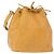 Noe LOUIS VUITTON Borsa a Spalla Petit Noé Epi Gialla M44109 LV Auth 154360 Giallo