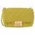 CHANEL Borsa a Spalla Matelassé con Catena Cotone Giallo Oro CC Auth 156510V D'oro - vista 2