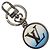 LOUIS VUITTON Schlüsselanhänger Inclusion Charm Metall Silberton M69852 Auth 143031M
