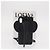Custodia per iPhone LOEWE in pelle nera Auth bs31448 Nero - vista 12