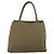 Bolso de mano PRADA de nailon caqui plateado auténtico bs31364 Plata - vista 3