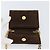 Borsa a Spalla Vala Chain in Camoscio Marrone Oro Auth BA8244 di Salvatore Ferragamo - vista 15