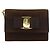 Borsa a Spalla Vala Chain in Camoscio Marrone Oro Auth BA8244 di Salvatore Ferragamo - vista 2
