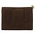 Borsa a Spalla Vala Chain in Camoscio Marrone Oro Auth BA8244 di Salvatore Ferragamo - vista 3