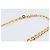Borsa a Spalla Vala Chain in Camoscio Marrone Oro Auth BA8244 di Salvatore Ferragamo - vista 8