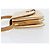 Gucci Borsa a Spalla Micro GG Supreme PVC Avorio Oro 001 406 1780 Auth ep12179 D'oro Crudo - vista 5