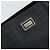 Schwarze Leder-Handtasche mit Nova Check-Muster von BURBERRY, authentisch Silber BA8861 - Ansicht 14