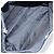Schwarze Leder-Handtasche mit Nova Check-Muster von BURBERRY, authentisch Silber BA8861 - Ansicht 16