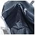 Schwarze Leder-Handtasche mit Nova Check-Muster von BURBERRY, authentisch Silber BA8861 - Ansicht 18