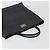 Schwarze Leder-Handtasche mit Nova Check-Muster von BURBERRY, authentisch Silber BA8861 - Ansicht 6