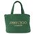 Borsa Jimmy Choo Raffia 2way Verde Oro Auth BA9200 D'oro - vista 2