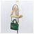 Borsa Jimmy Choo Raffia 2way Verde Oro Auth BA9200 D'oro - vista 21