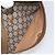Bolso de hombro GUCCI GG Plus Supreme de cuero PVC beige y dorado Auth 156789 - vista 23