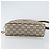 Bolso de hombro GUCCI GG Plus Supreme de cuero PVC beige y dorado Auth 156789 - vista 9