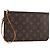 LOUIS VUITTON Monogram Neverfull MM Pouch Accesorio Pouch LV Auth BA8740 Monograma