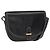 LOEWE Bolsa de Ombro Anagram Couro Preto Dourado Auth ep12382