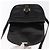LOEWE Bolsa de Ombro Anagram Couro Preto Dourado Auth ep12382 - vista 18