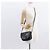 LOEWE Bolsa de Ombro Anagram Couro Preto Dourado Auth ep12382 - vista 21