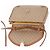 Céline Borsa a Spalla in Tela Macadam CELINE PVC Beige Oro Auth ki6223 D'oro - vista 15