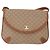 Céline Borsa a Spalla in Tela Macadam CELINE PVC Beige Oro Auth ki6223 D'oro - vista 2