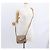 Céline Borsa a Spalla in Tela Macadam CELINE PVC Beige Oro Auth ki6223 D'oro - vista 21