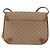 Céline Borsa a Spalla in Tela Macadam CELINE PVC Beige Oro Auth ki6223 D'oro - vista 3