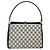 Gucci Borsa a Spalla GG Supreme in PVC Navy Gold 001 085 1368 Auth 158804 - vista 2