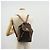 Céline CELINE Macadam Canvas Backpack PVC Leather Brown Gold Auth bs31713 Golden - view 32