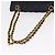 BALLY Borsa a Spalla con Catena Pelle Blu Navy Oro Auth 153688 D'oro - vista 7