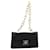 Borsa a Spalla GIVENCHY in Raso Nero e Oro Auth ka890 D'oro