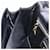 Borsa a Spalla GIVENCHY in Raso Nero e Oro Auth ka890 D'oro - vista 20