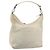 Borsa a Spalla GG Canvas Gucci Camoscio Bianco Argento 000 0602 Auth am10075