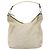 Borsa a Spalla GG Canvas Gucci Camoscio Bianco Argento 000 0602 Auth am10075 - vista 3