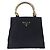 PRADA Borsa a mano in nylon blu navy oro Auth 156119 D'oro - vista 2