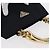 PRADA Borsa a mano in nylon blu navy oro Auth 156119 D'oro - vista 6