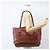 Chloé Borsa Tote in Pelle Marrone Oro Auth am10080 D'oro - vista 22