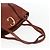 Chloé Borsa Tote in Pelle Marrone Oro Auth am10080 D'oro - vista 7