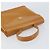 Borsa a mano Christian Dior in pelle marrone dorato Auth ep12336 D'oro - vista 6