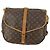 LOUIS VUITTON Borsa a Spalla Monogram Saumur 35 M42254 LV Auth 155167 Monogramma - vista 2